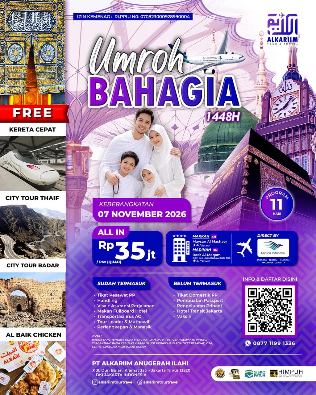 Paket Umroh Bahagia