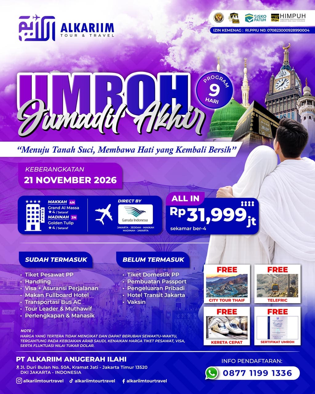 Paket Umroh Syawal